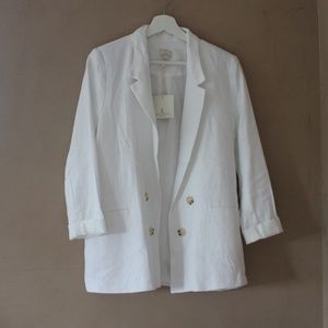 Jules & Leopold Casuals White Blazer, size M